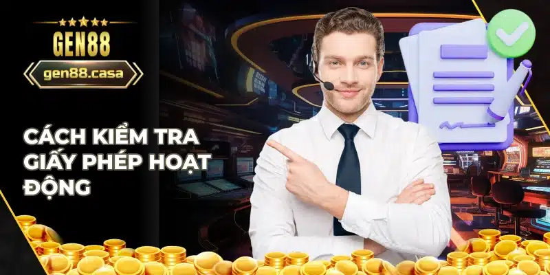 Cách phân biệt giấy phép hoạt động