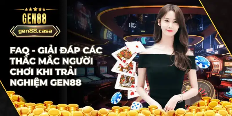 FAQ - Giải Đáp Các Thắc Mắc Người Chơi Khi Trải Nghiệm Gen88