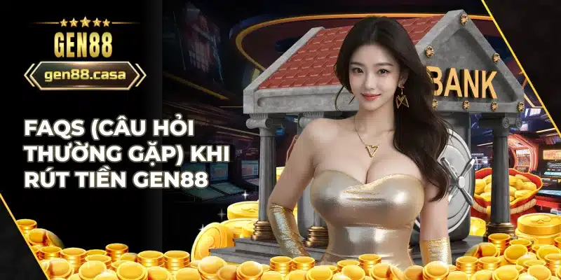 FAQs về rút tiền Gen88