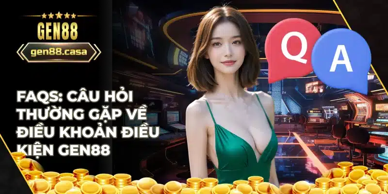 FAQs về Điều khoản điều kiện gen88