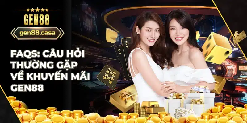 FAQs về khuyến mãi Gen88       