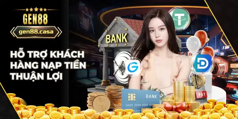 Hỗ trợ khách hàng Nạp Tiền Thuận Lợi