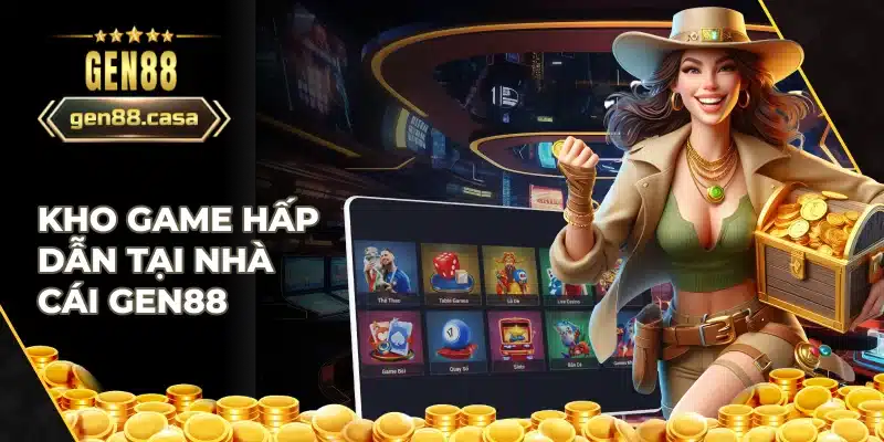 Kho game hấp dẫn tại nhà cái Gen88