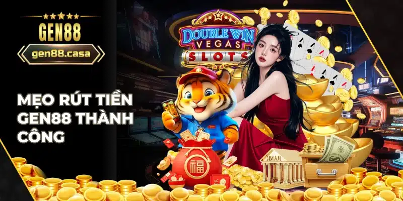 Mẹo thực hiện rút tiền Gen88