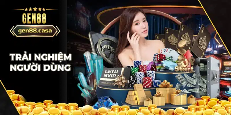 Trãi nghiệm của người dùng khi tham gia casino Gen88